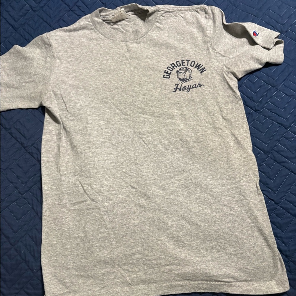 Champion Gray Georgetown Hoyas Tee
